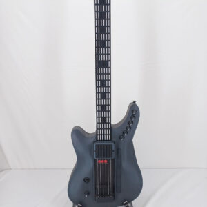 Black Z6S MIDI guitar with latency free string triggers