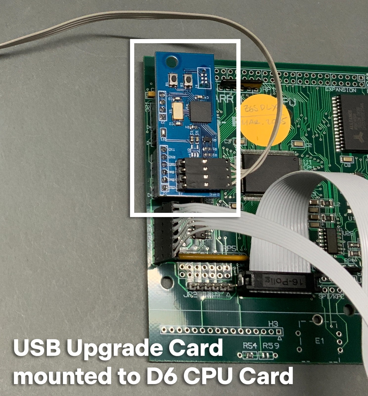 USB Add-On Card for D6 CPU Card - Image 2