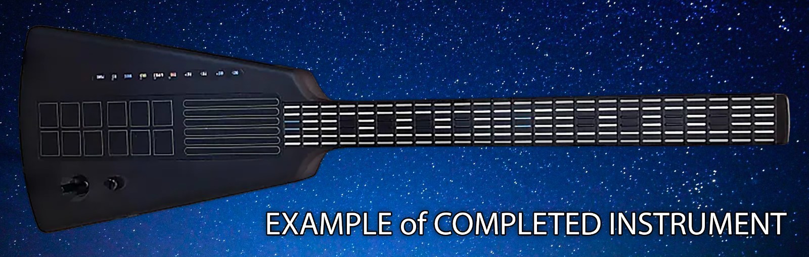Z1 Ztar Body MIDI Guitar DIY Project - Metallic Gray - Image 9