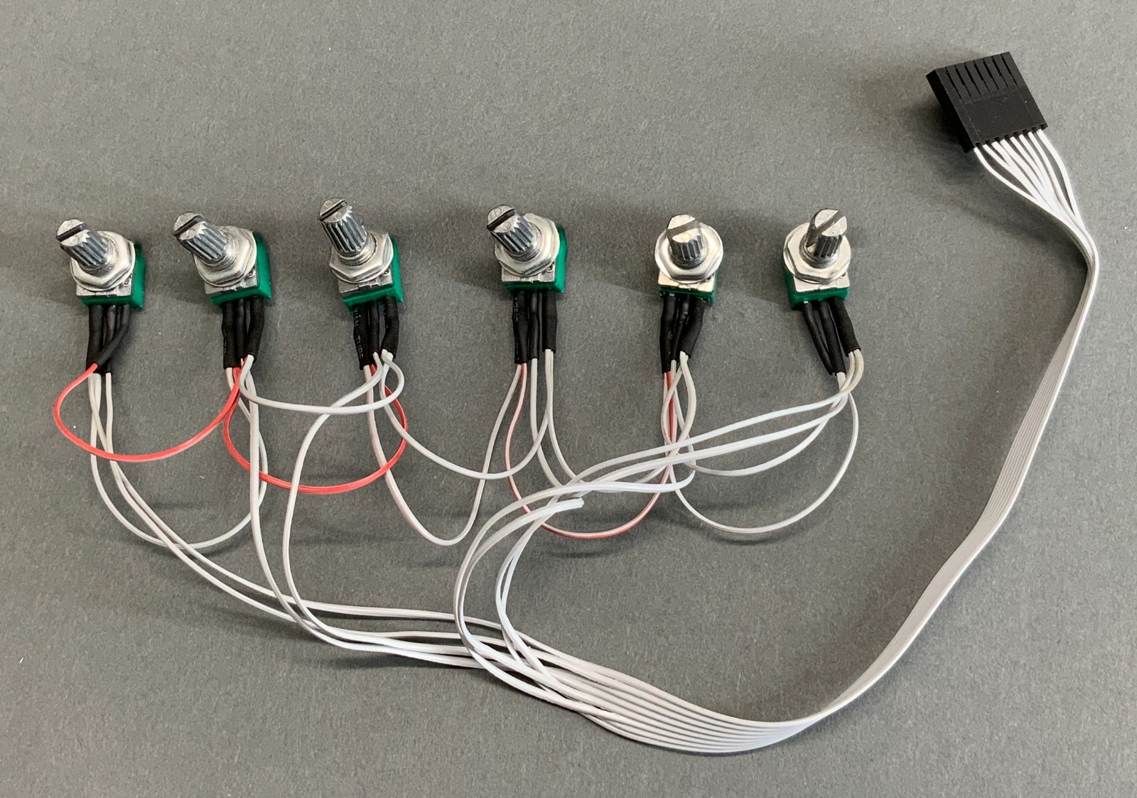 6 Potentiometer Harness (100k) for D5 and D6 CPU Cards