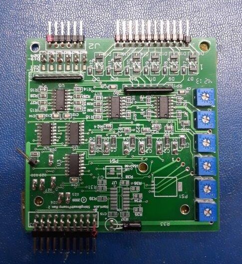 string trigger circuit board for ztar midi guitar upgrade