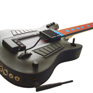 black Z6S-DLX-3 midi guitar with string triggers whammy bar touch pads