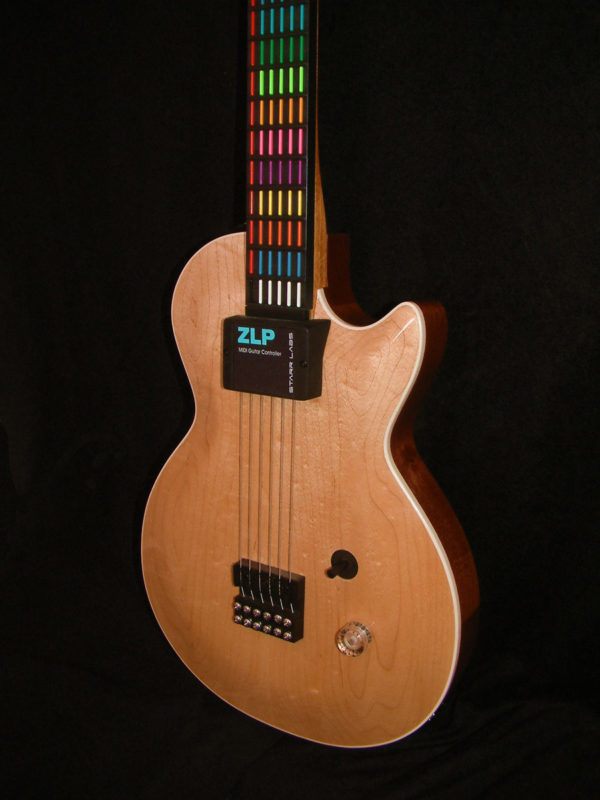 zlp les paul shaped midi guitar